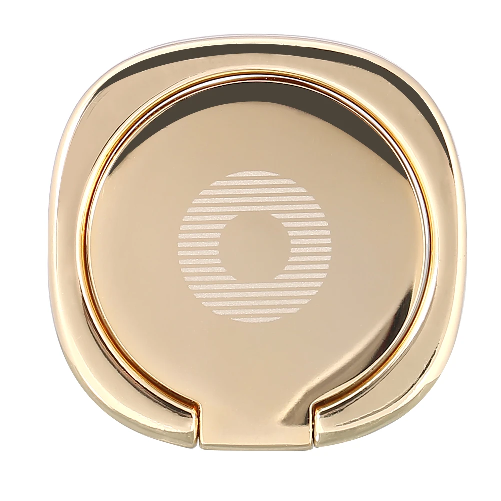 360° Mobile Phone Stand - Universal Finger Ring Desk Holder for Car Bracket, Gold