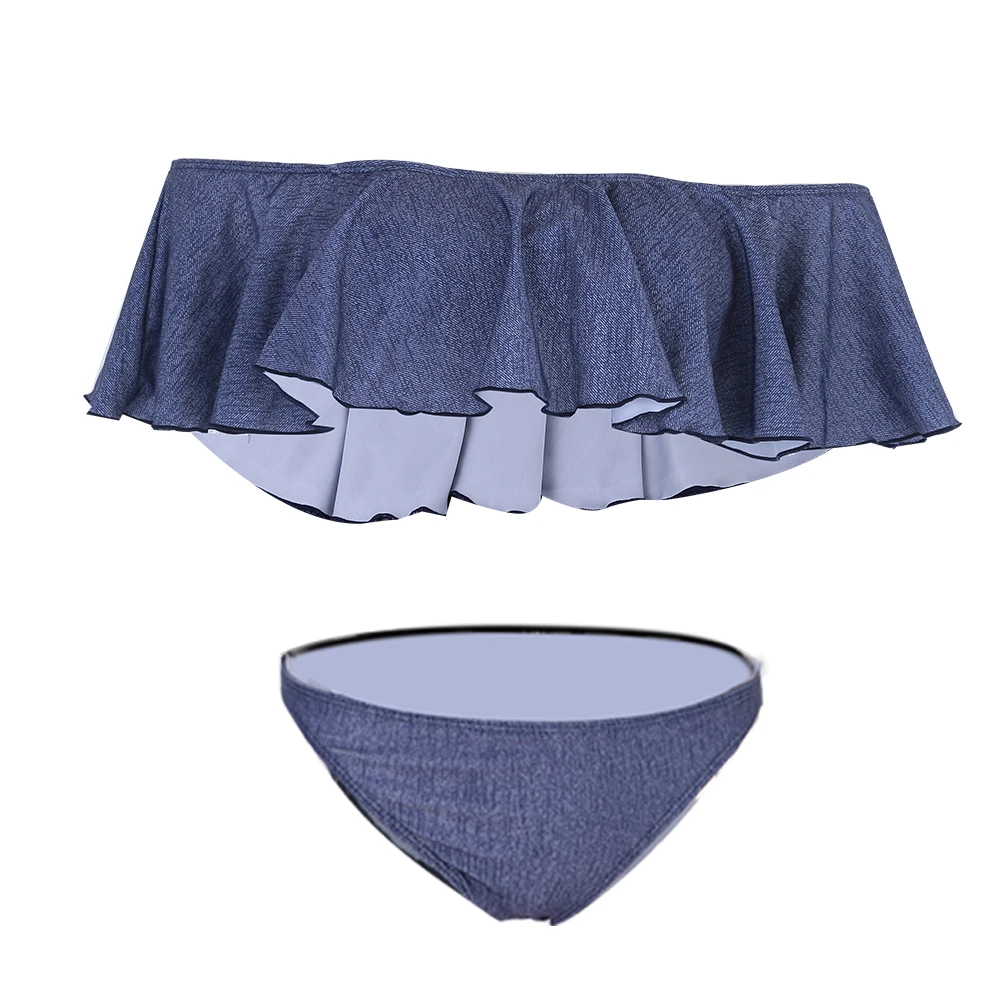 Bikini Set - Women's Two-Piece Swimsuit with Hot Beach Style (M)