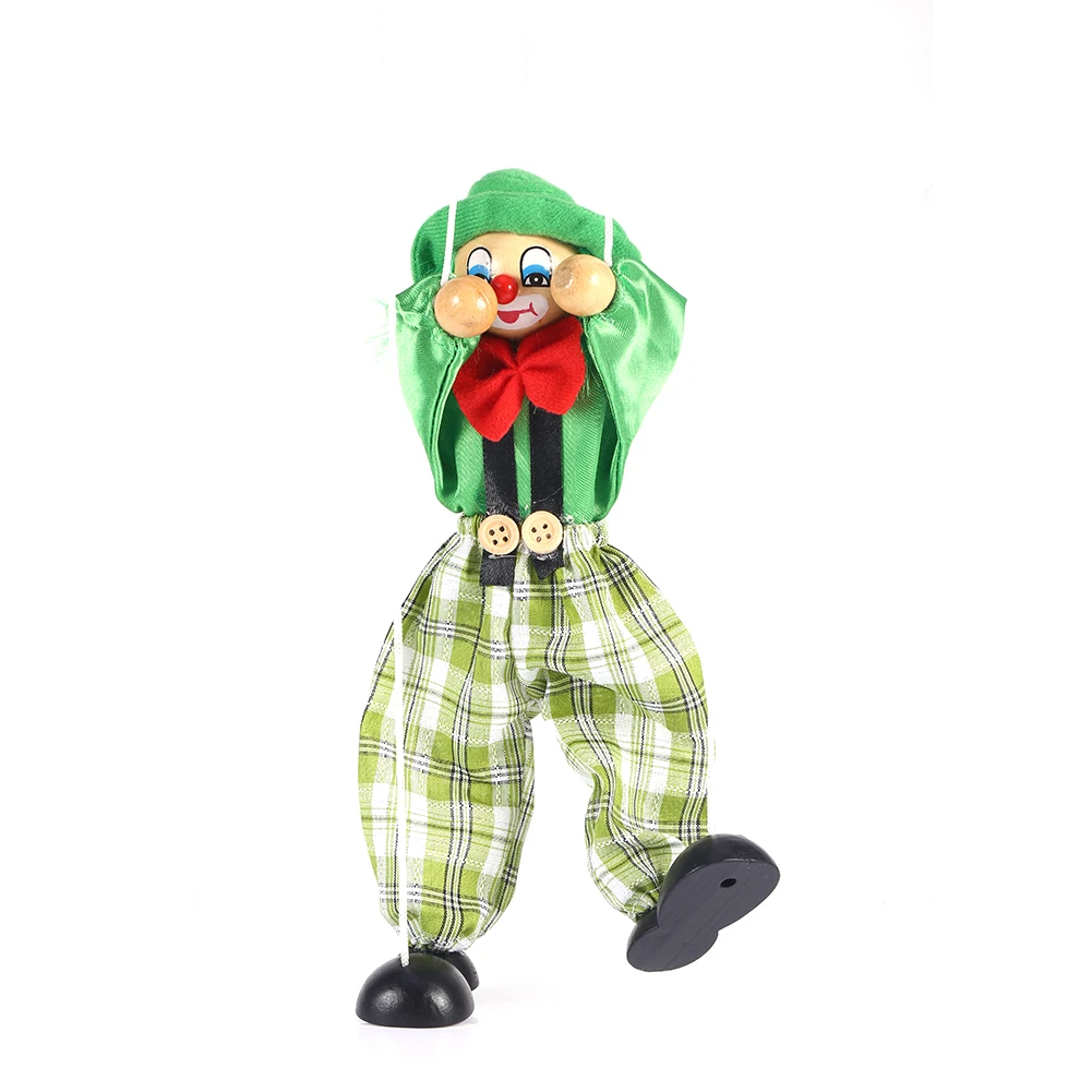 Cute Clown Marionette Puppet Doll - Educational Toy for Kids