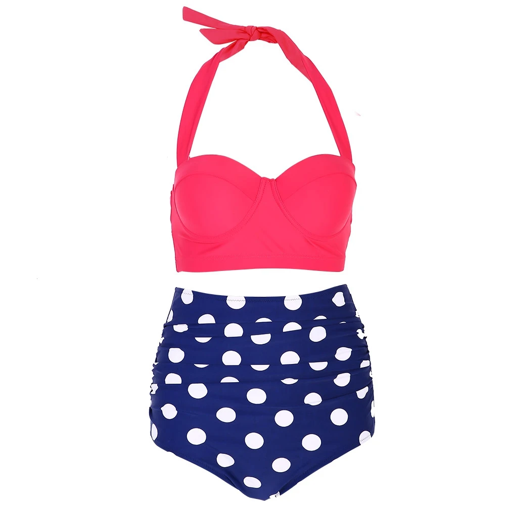 Two-Piece Women's Bikini Swimsuit Set - Beach Bathing Suit (M)