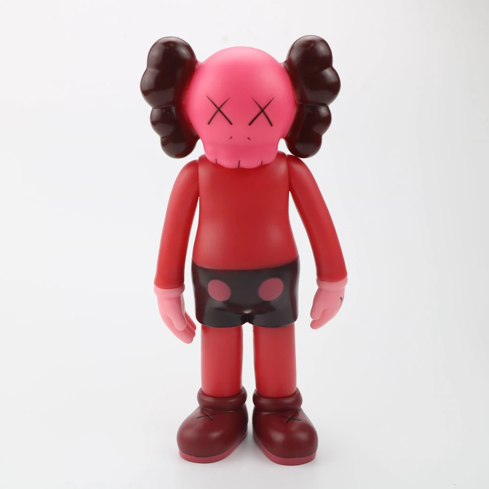 KAWS Action Figure - Red Collectible Model Toy for Home Decoration Red