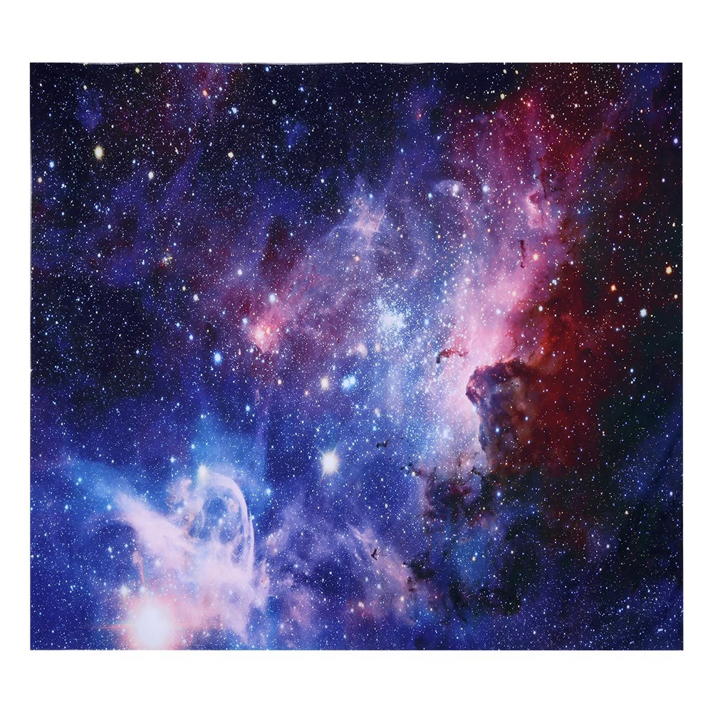 3D Tapestry Wall Hanging - Mysterious Starry Sky Pattern, 153x130cm