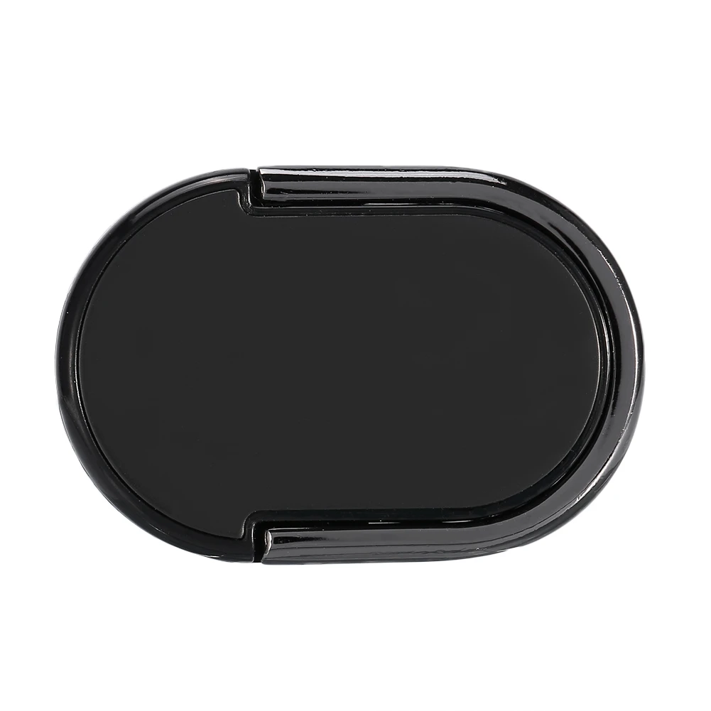 360° Mobile Phone Stand - Universal Finger Ring Holder for Car Bracket, Black