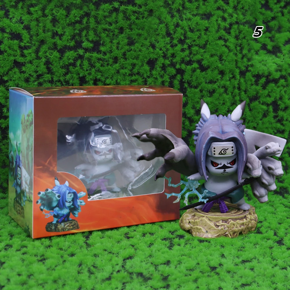 Pikachu X Naruto Anime Characters Figures Statue Model Toys Action Figures Toy 5 5