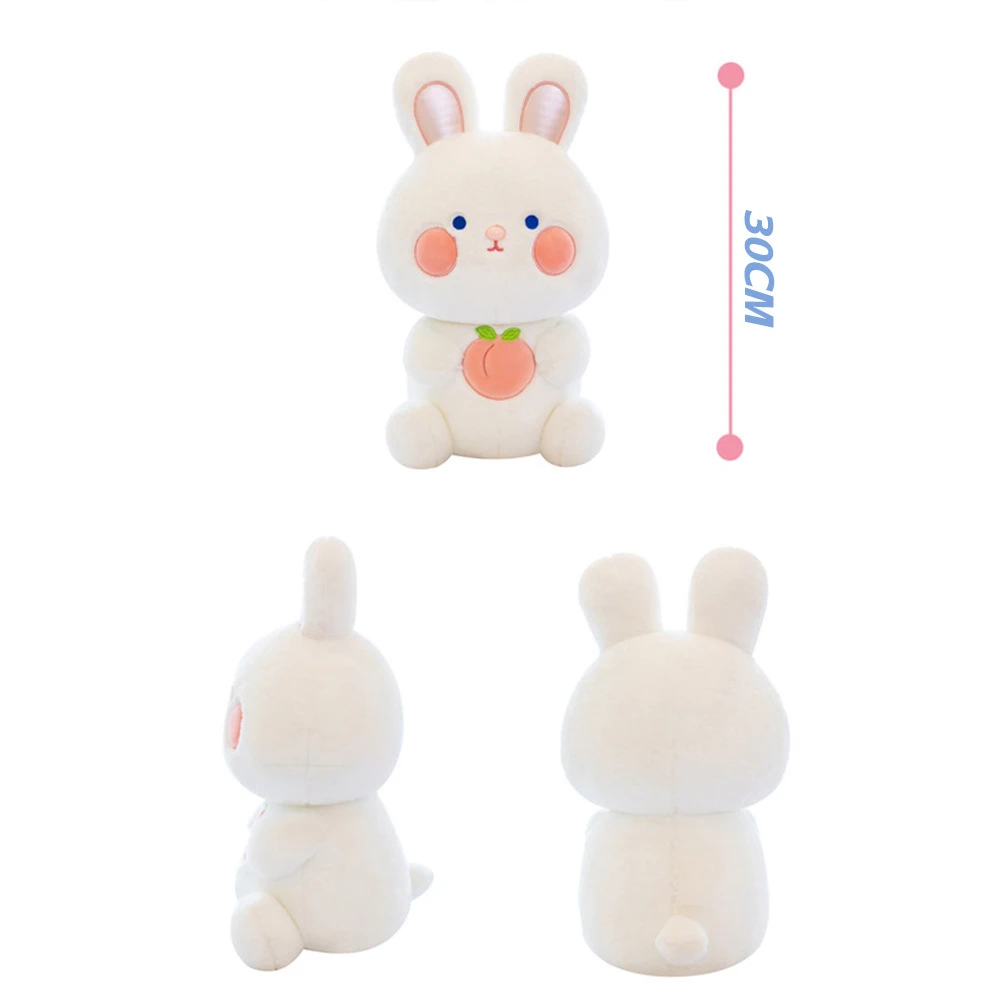 Cartoon Fruit Rabbit Plush Toy Super Soft Stuffed Animals Doll For Children 30cm