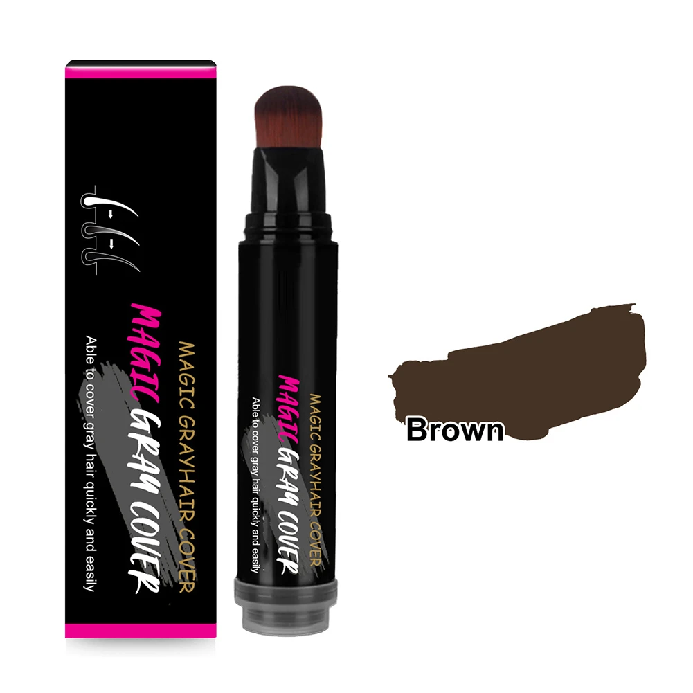 Plant Extract Hair Color Stick - Portable Disposable Touch-Up for Daily Use