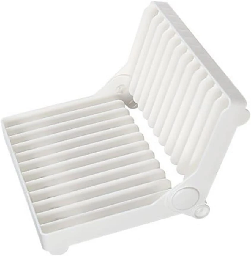 ZCtron Kitchen Dish Drying Rack Portable Bowl and Dish Folding Storage Rack Kitchenware Storage Rack Drain Rack