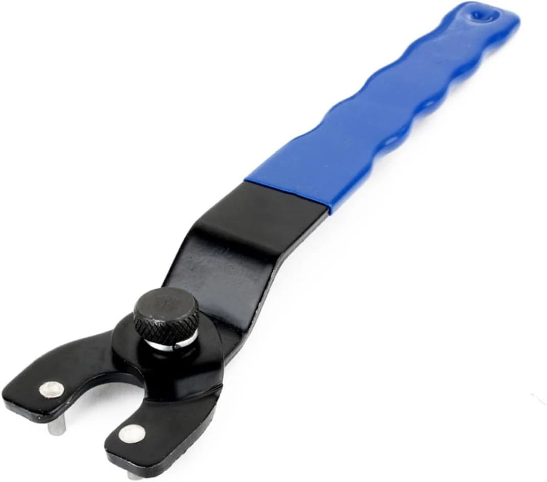 Guo Torque Wrenches Tool Wrench Set Adjustable Hand Grip Lock-nut Pin Wrench Angle Mill Wrench Anti-Loose Sleeve Electrical Tools Kit Blue Pin Spanner