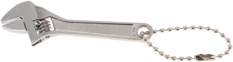 Guo Mini Metal Adjustable 2.5/4in Universal Spanner Nut Accessories Hand Tools 0-10mm Spanner Wrench