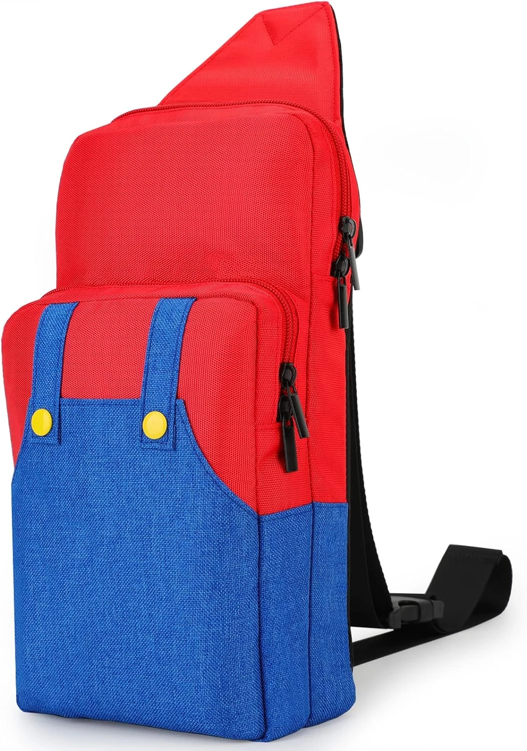 ZCtron Cute Travel Bag for Nintendo Switch/Lite/OLED,Portable Small Sling Crossbody Shoulder Carrying Storage Backpack for NS Consolo,Charging Dock,Joy-Cons,Accessories for Kids,Boys,Girls