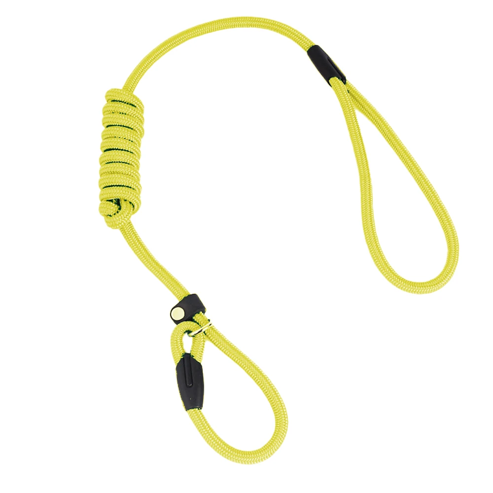 ZCtron Dog Leash, Nylon Rope Leash, Dog Training Lead for Dogs-yellow
