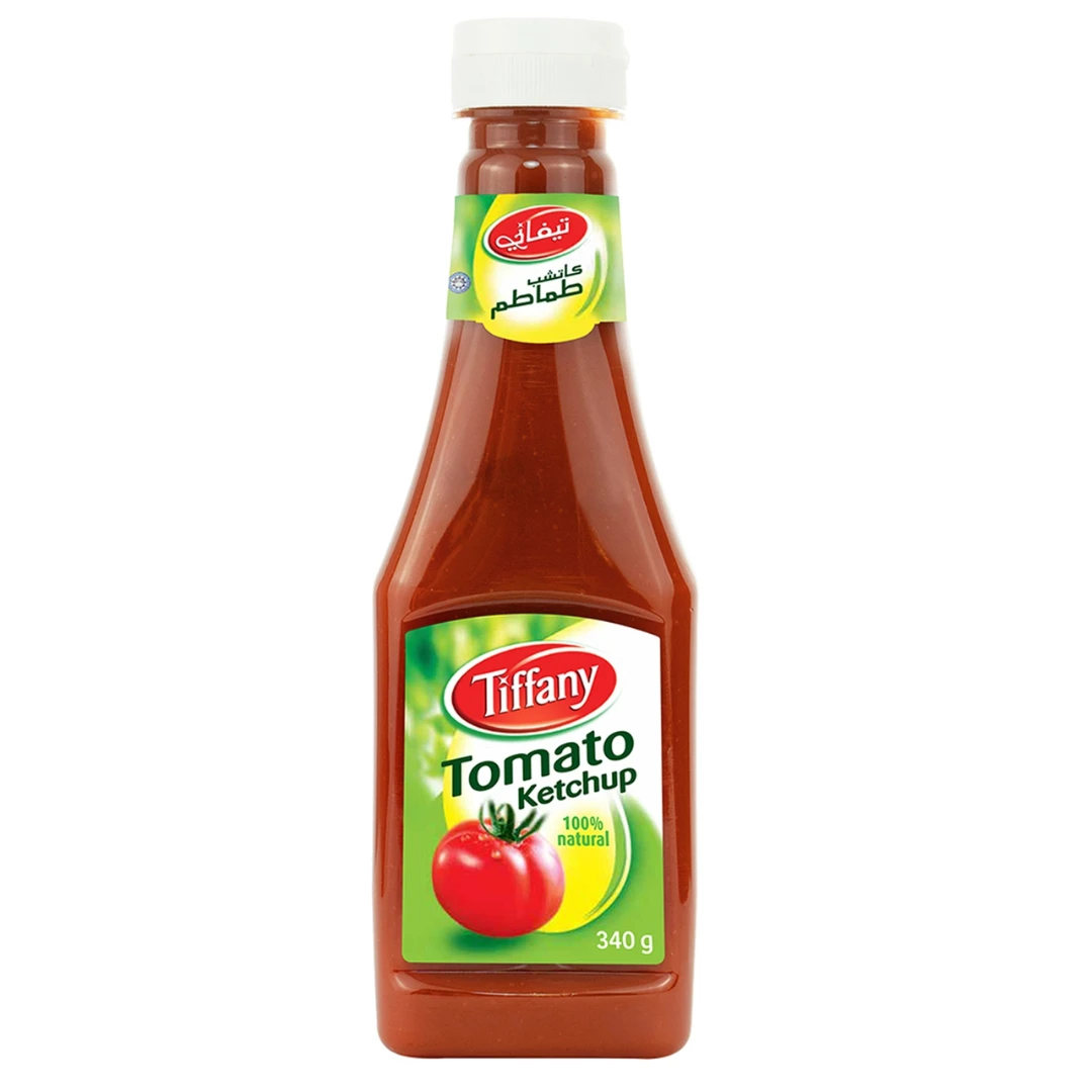 Tiffany Tomato Ketchup plastic bottle 24 x 340 gr (ctn)