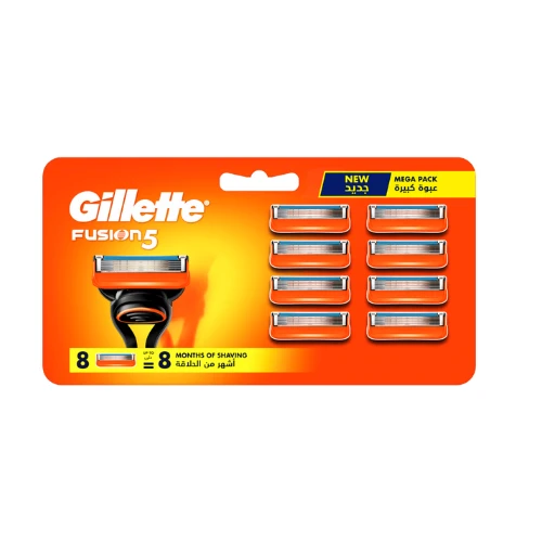 Gillette Fusion 5, Megapack, 8 Blades