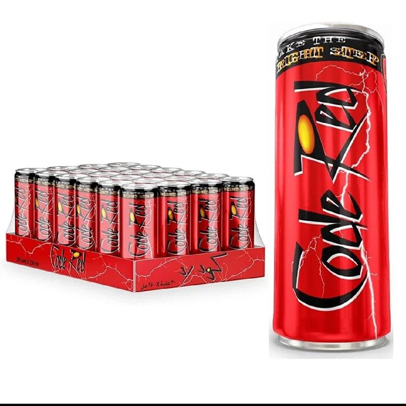 Buy Code Red Mixed Energy Drink 250ml x 24 Pcs Online in UAE | Tradeling
