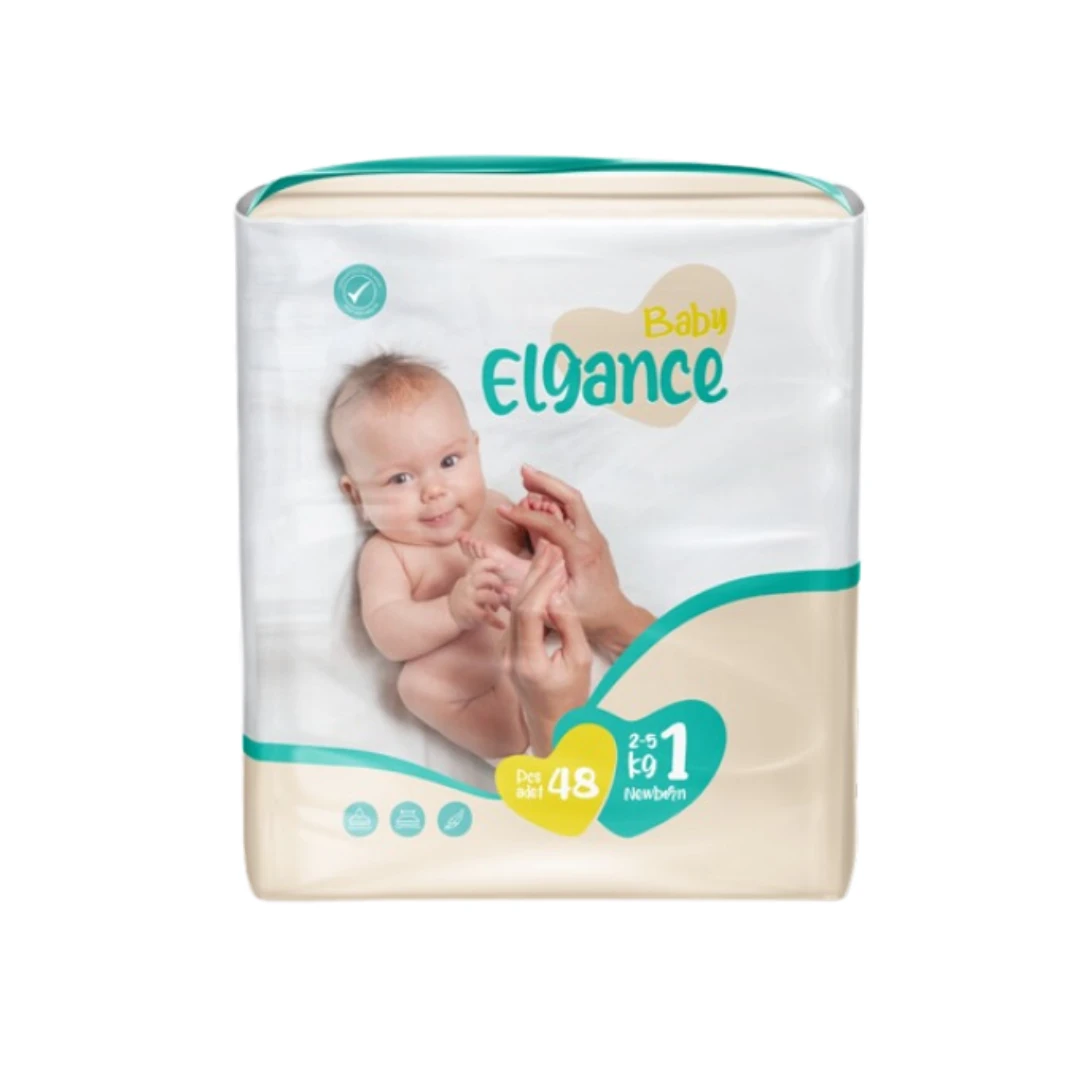 Buy Baby elegance Diaper Size new born 2-5 kg 5x48 Pieces