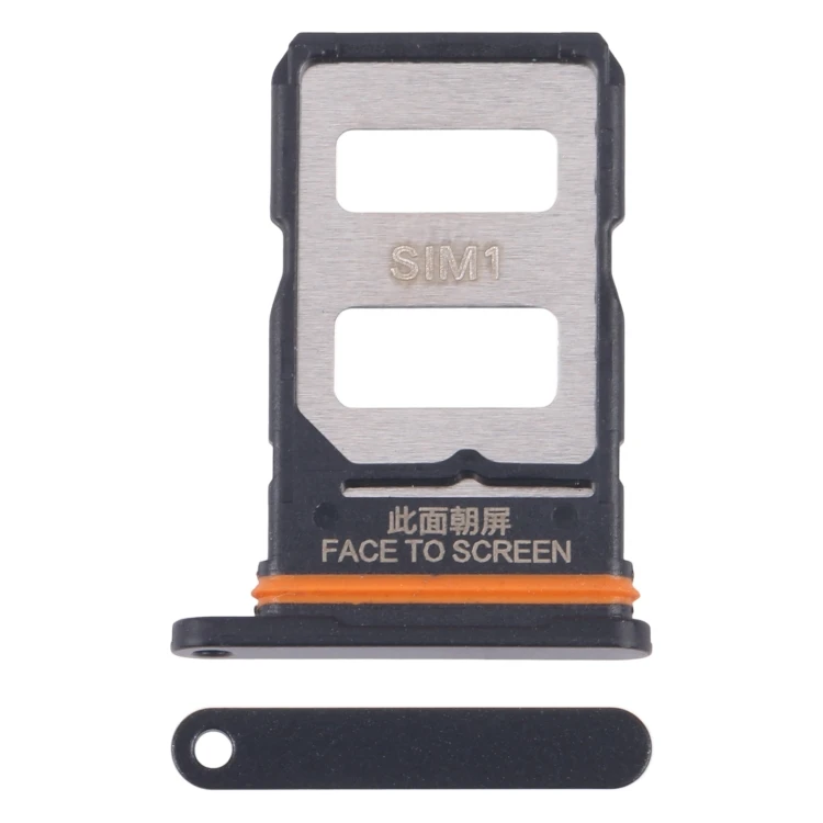 SIM Card Tray for Xiaomi Redmi Turbo 3 - Original Black Replacement