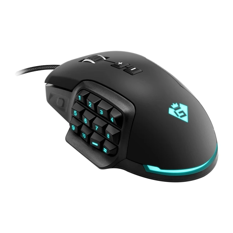 Gaming Mouse - 24000 DPI, 16 Keys, RGB Light, USB Wired - Rocketek