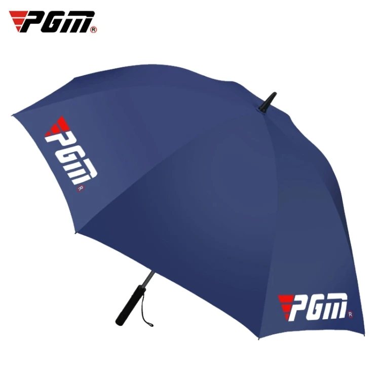 Golf Umbrella with Electric Fan & Sunscreen - PGM YS005, Dark Blue