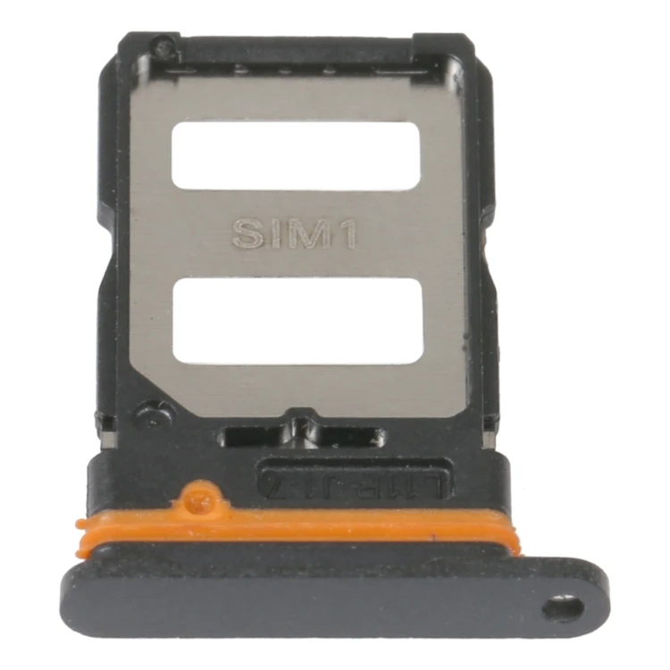 SIM Card Tray for Xiaomi Redmi K40s - Black Replacement Accessory Black