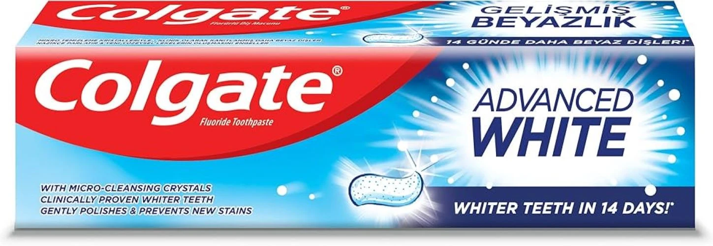 Colgate Advanced Whitening Toothpaste, 125ml