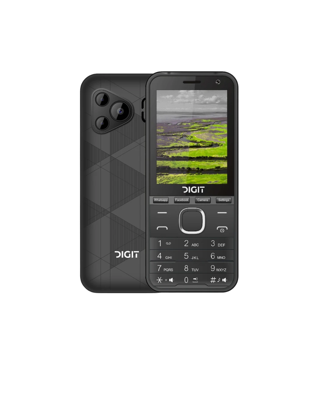 Digit Bold One 4G Dual SIM | 2.8" Display | 8GB+1GB | Wi-Fi Hotspot | Type-C | Quad-Core Phone