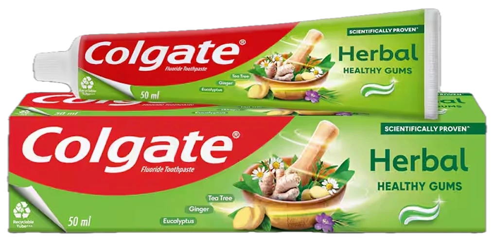Colgate Herbal Toothpaste - 50ml x 4