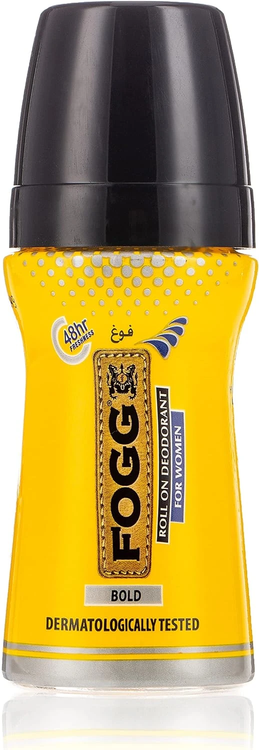 Fogg Bold Roll On Deodorant - 50ml x 6 (English)