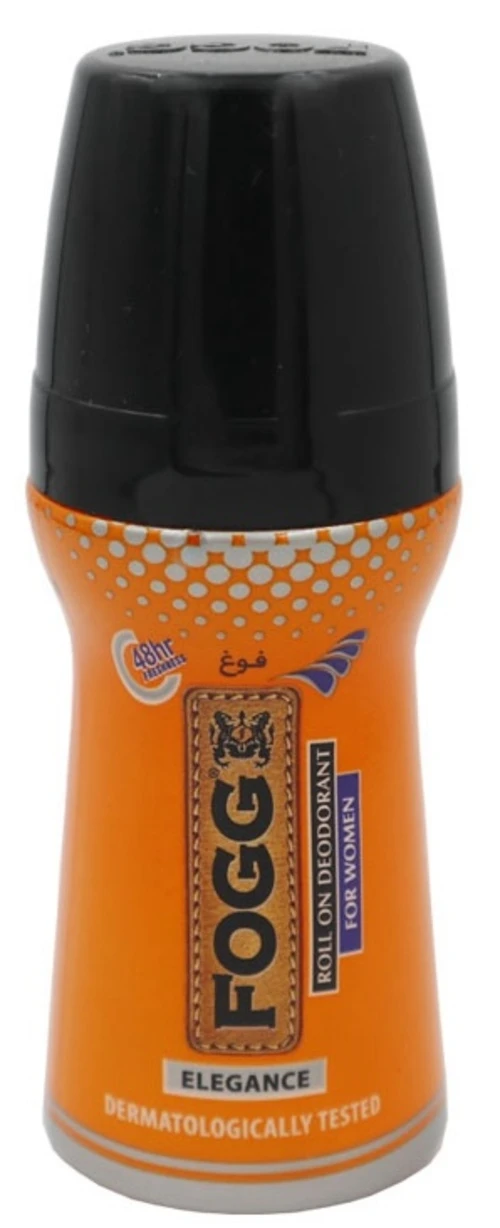 Fogg Elegance Roll On Deodorant - 50ml x 6 (English)