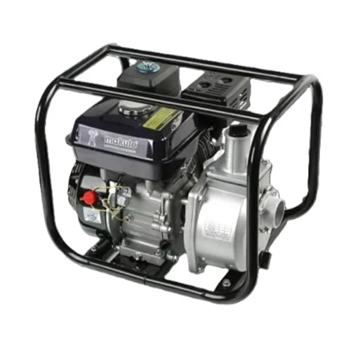 Makute 2-Inch Outlet Gasoline Water Pump, 30m Max Lift, 8m Suction Height, 32m³/h Max Flow for Gardens, Farms, Floods & Drainage – WP20
