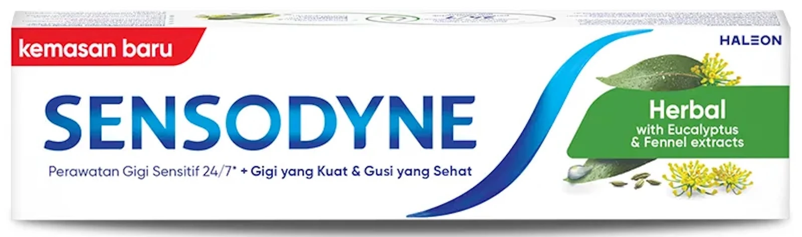 Sensodyne Herbal Toothpaste - 100g x 4 (English)