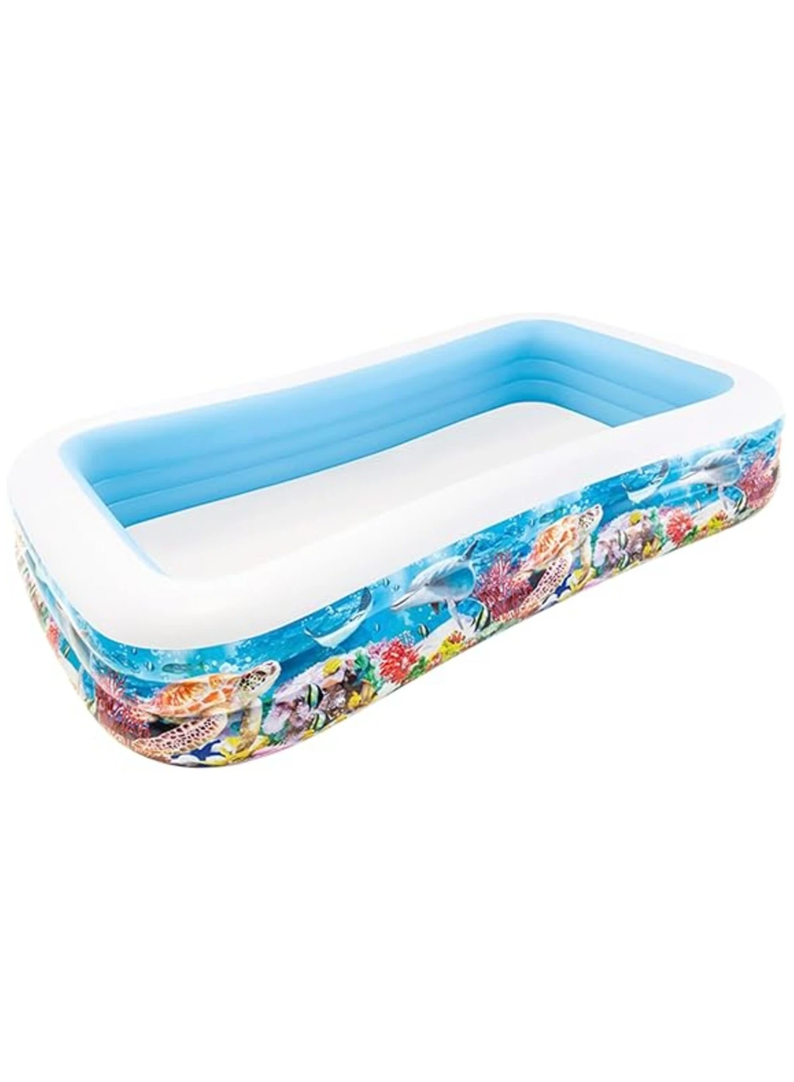 ropical Inflatable Pool 305x183x56cm - 1020 liters