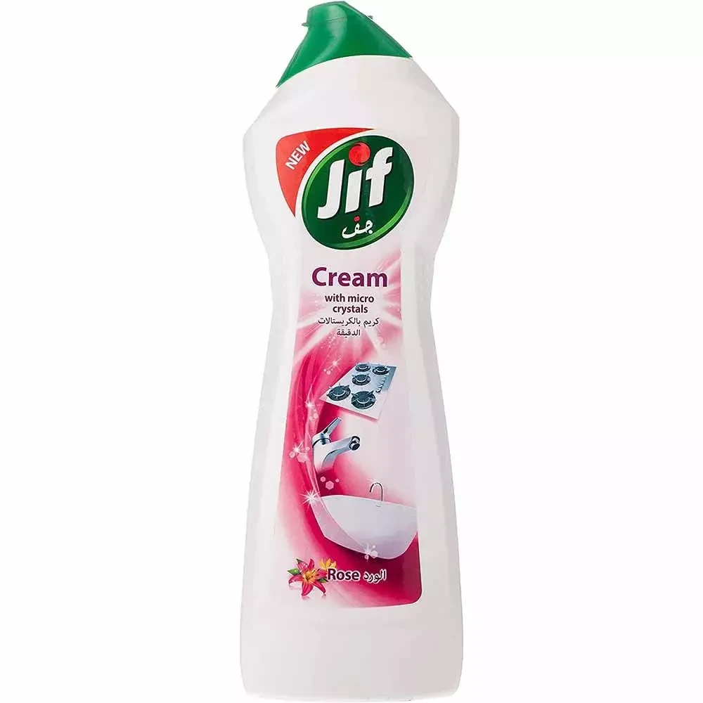 JIF Cream Cleaner with micro crystals Rose Cleaning Liquid- 750ml