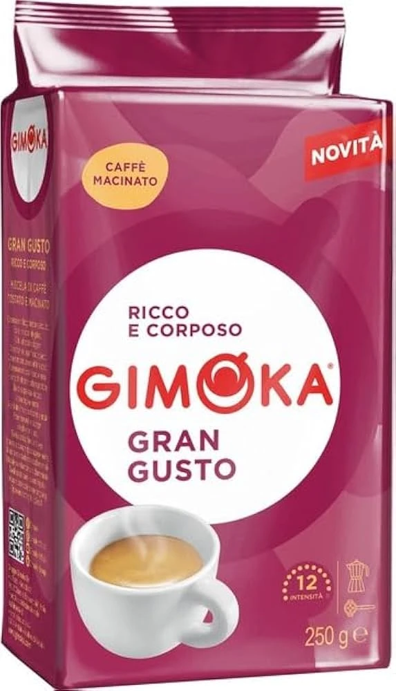 قهوة جيموكا جران جوستو المطحونة 250 جرام
