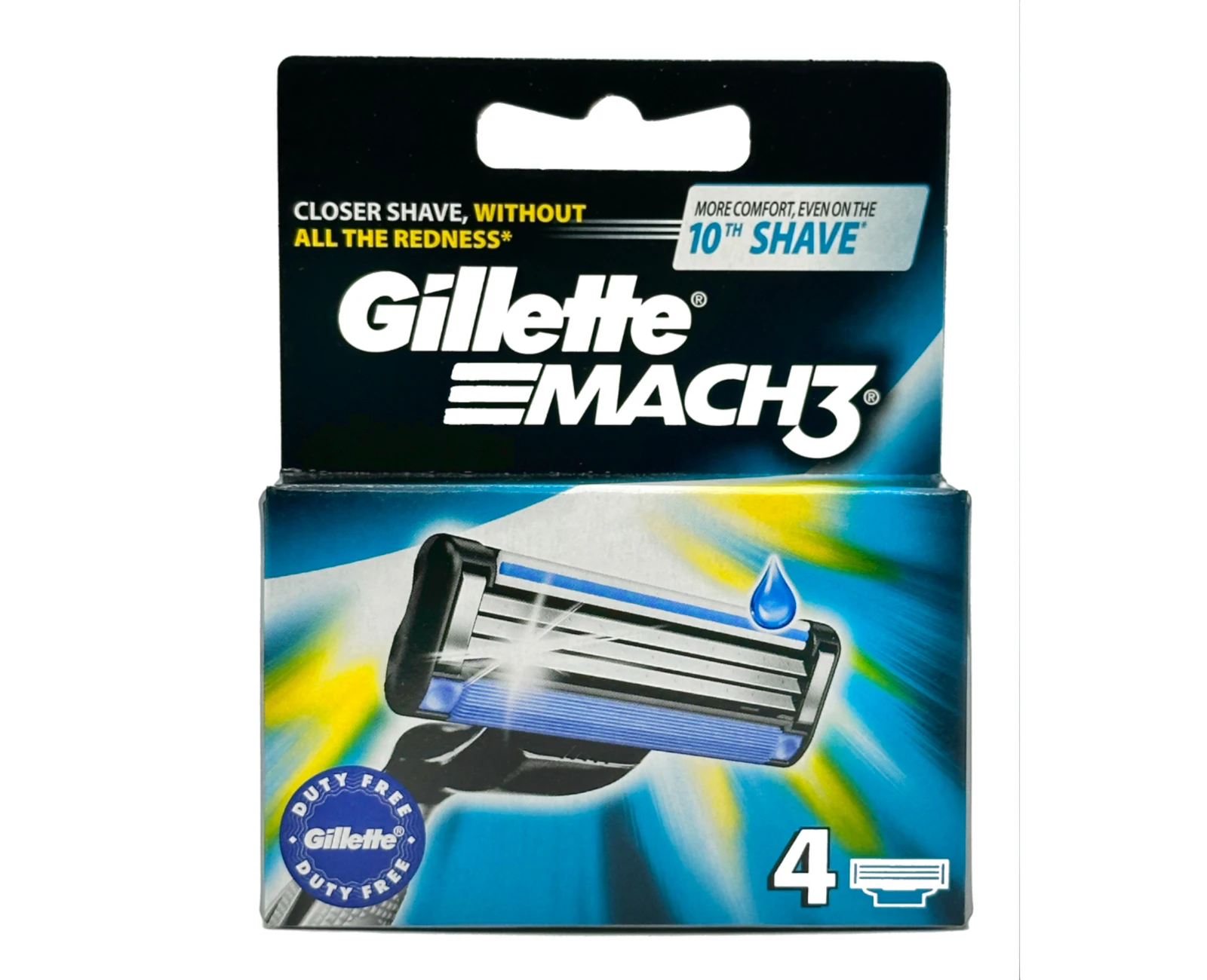 Gillette Mach 3 Blades 4 count x 10