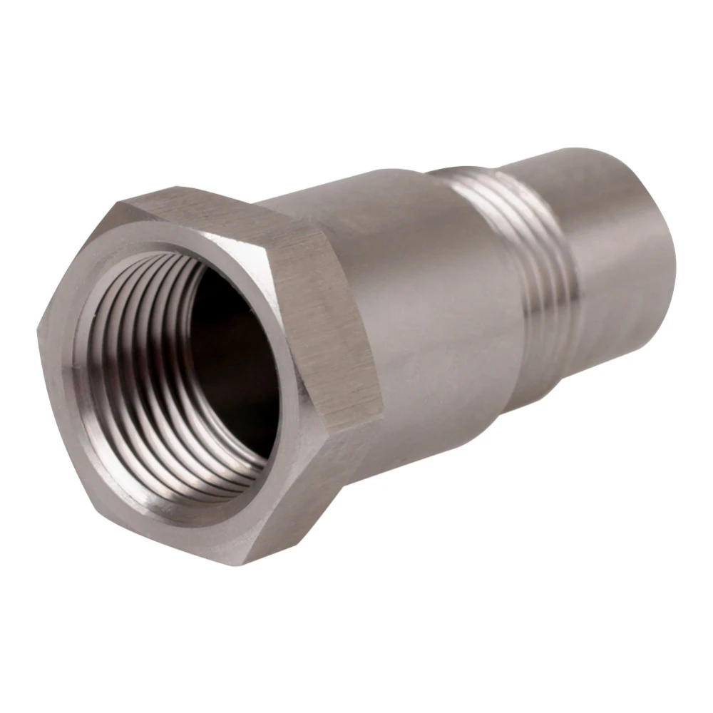 O2 Oxygen Sensor Adapter - Stainless Steel M18x1.5 Spacer Connector