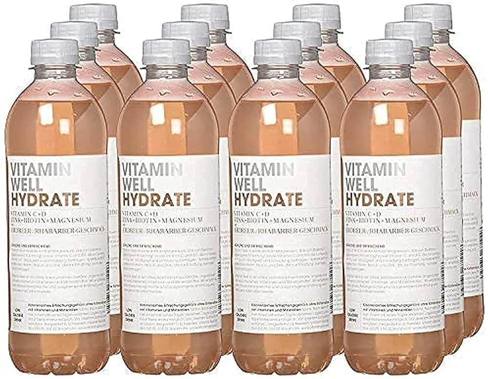 Buy Vitamin Well Upgrade Lemon/Cactus Vitamin 12 x 500 ML Online in UAE |  Tradeling