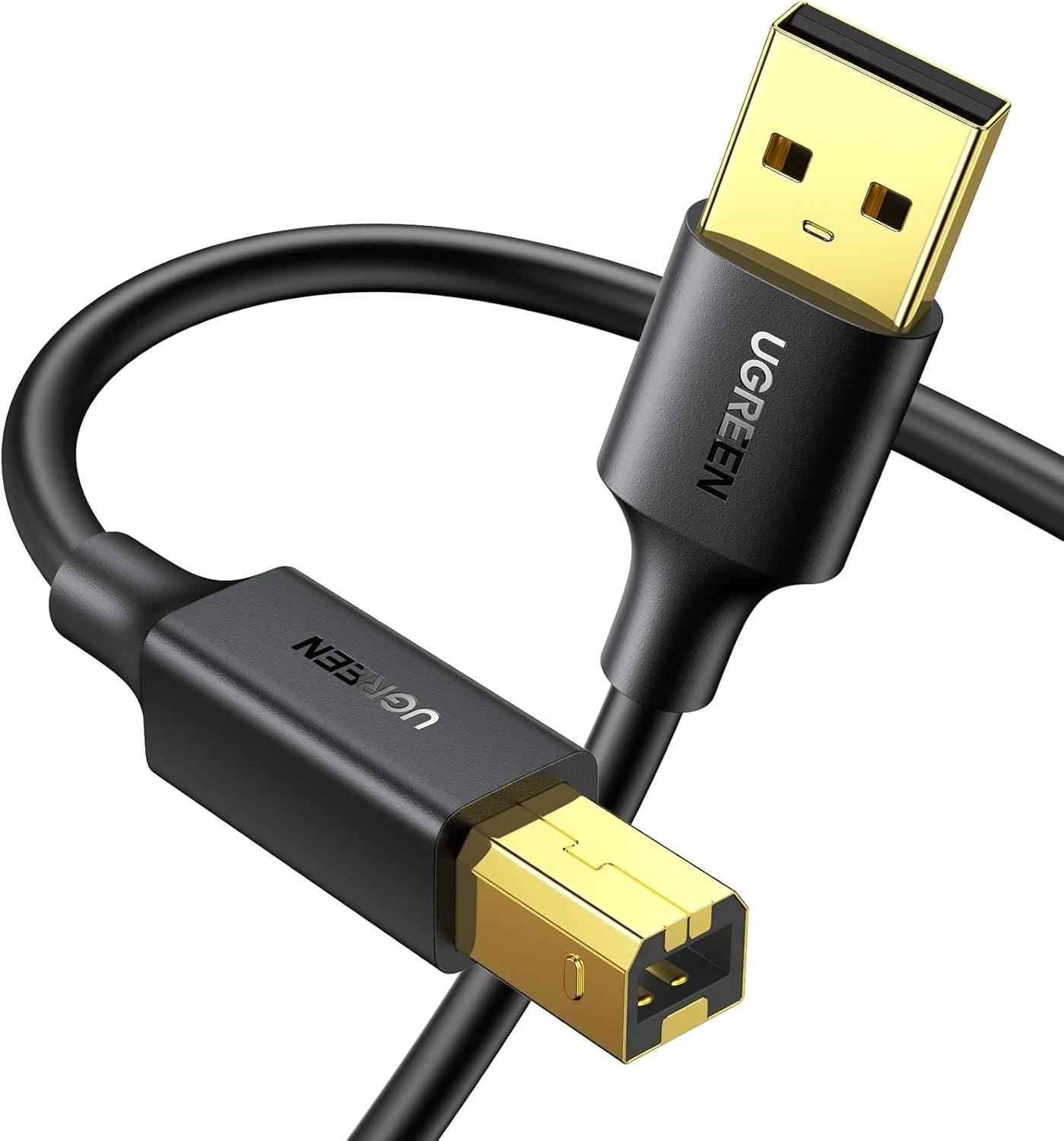 Ugreen Usb 2.0 Am To Bm Print Cable 1.5M Black