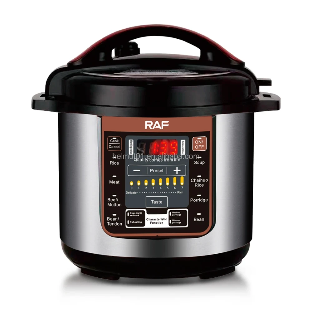 Buy RAF Electric Pressure Cooker – 12L Large Capacity, 1600W