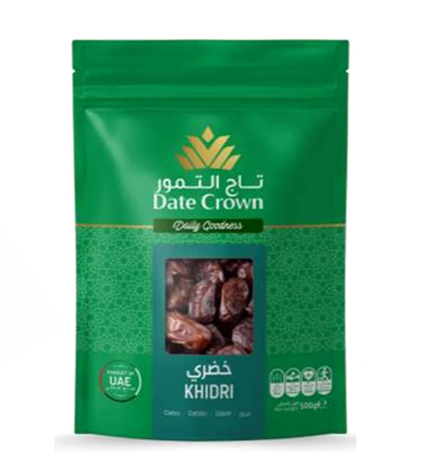 Buy Date Crown Khalas Dates 1Kg Thermoform Online in UAE | Tradeling