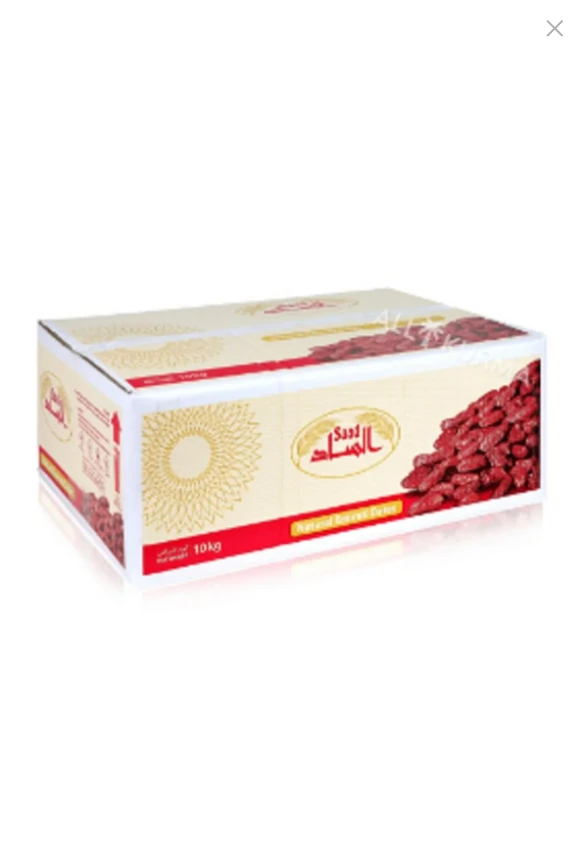 Buy Natural Dates - Khalas Al Saad Dates 1Kg x 10 Online in UAE