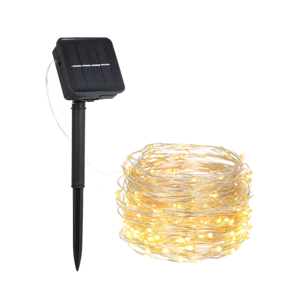 Dazone 20-LED Copper Wire String Lights – 6.6ft Battery Operated Fairy Lights – White