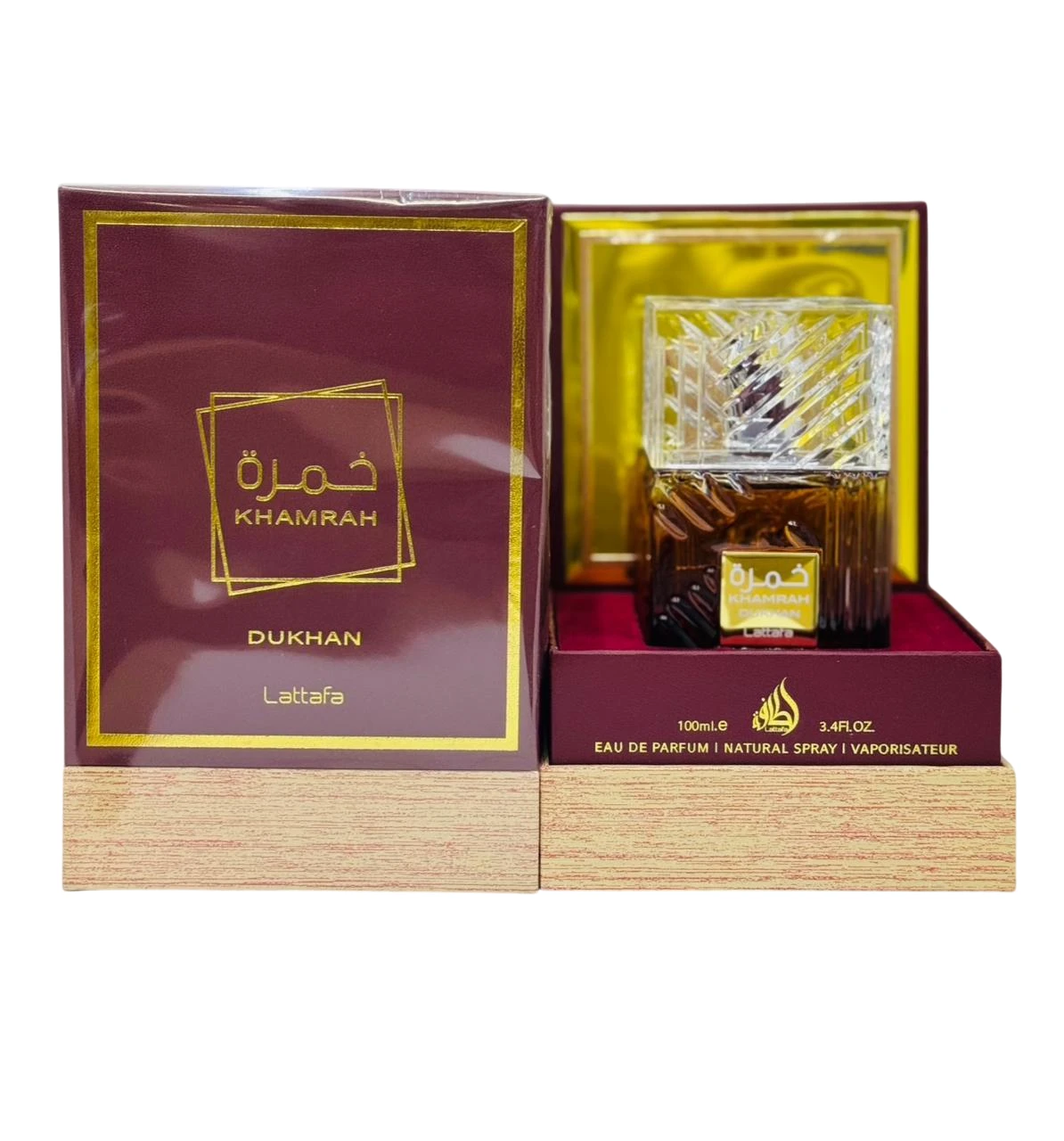 Buy Lattafa Khamrah Dukhan Eau de Parfum 100ml Online in UAE