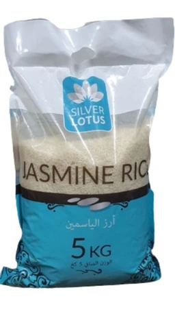 Buy Silver Lotus Jasmine Rice 5kg Online in UAE | Tradeling