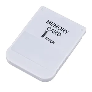Rgeek High Speed Game Memory Card Compatible With Sony Playstation White 1Mb