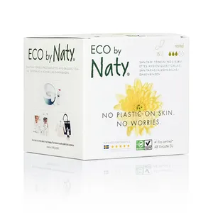 Naty by Nature Womencare Bio Sanitary Towels Normal 15 Pack 
