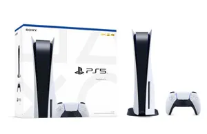 Sony PlayStation 5 with an Ultra HD Blu-ray disc drive