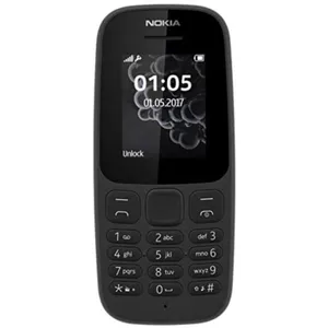 Nokia 105 Dual Sim 4 MB 2G Black