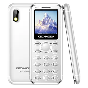Kechaoda K115 2G GSM Feature Phone Silver 12.5 x 9.5 x 1.5cm