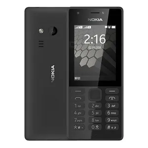 Nokia Dual Sim 16MB 2G Cell Phone Black 11.8 x 5.02 x 1.35cm NK216