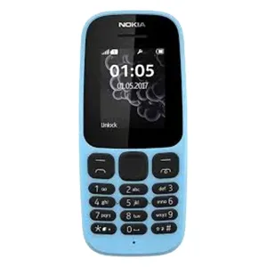 Nokia 105 Dual SIM 2G Cell Phone Blue 1.8Inch